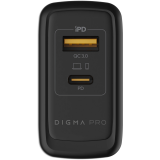 Сетевое зарядное устройство Digma Pro DPW6A Black (DPW6A5GX11BK)