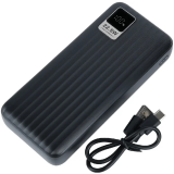 Внешний аккумулятор Perfeo Powerbank Waterfall 20000mAh Black (PF_E1471)