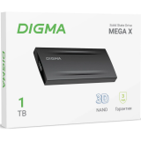 Внешний накопитель SSD 1Tb Digma MEGA X (DGSM8001T2MGG)