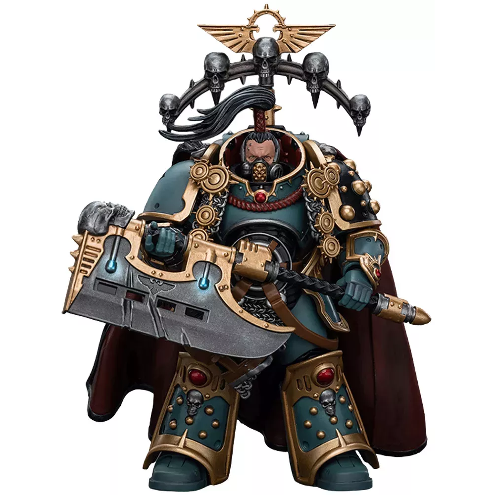 Фигурка JOYTOY Warhammer 30K Sons of Horus Legion Praetor with Power Axe - JT9503