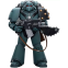 Фигурка JOYTOY Warhammer 30K Sons of Horus MKVI Tactical Squad Legionary with Bolter & Chainblade - JT9497