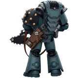 Фигурка JOYTOY Warhammer 30K Sons of Horus MKVI Tactical Squad Legionary with Bolter & Chainblade (JT9497)