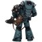 Фигурка JOYTOY Warhammer 30K Sons of Horus MKVI Tactical Squad Legionary with Bolter & Chainblade - JT9497 - фото 2