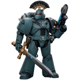 Фигурка JOYTOY Warhammer 30K Sons of Horus MKVI Tactical Squad Sergeant with Power Sword (JT9466)