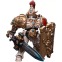 Фигурка JOYTOY Warhammer 40K Adeptus Custodes Solar Watch Custodian Guard with Sentinel Blade and Praesid - JT9343