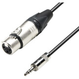 Кабель 3.5 Jack (M) - XLR (F), 1.5м, Adam Hall K5MYF0150