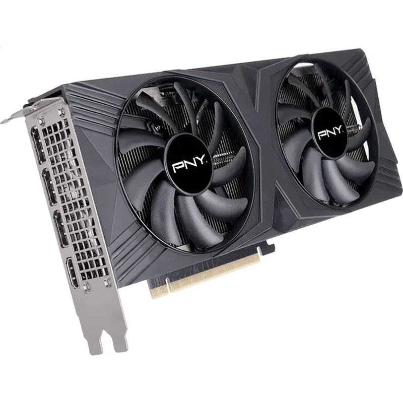 Видеокарта NVIDIA GeForce RTX 4070 Super PNY Verto OC 12Gb (VCG4070S12DFXPB1-O)