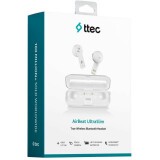 Гарнитура ttec AirBeat UltraSlim White (2KM136)