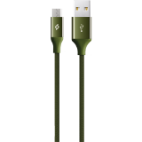 Кабель USB - microUSB, 1.2м, ttec 2DK11 Khaki