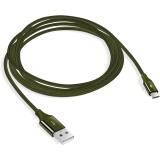 Кабель USB - microUSB, 1.2м, ttec 2DK11 Khaki