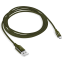 Кабель USB - microUSB, 1.2м, ttec 2DK11 Khaki - фото 3