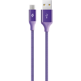 Кабель USB - microUSB, 1.2м, ttec 2DK11 Purple