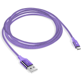 Кабель USB - microUSB, 1.2м, ttec 2DK11 Purple