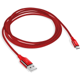 Кабель USB - microUSB, 1.2м, ttec 2DK11 Red