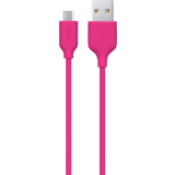 Кабель USB - microUSB, 1.2м, ttec 2DK7530 Pink