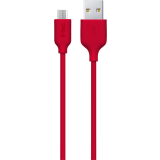 Кабель USB - microUSB, 1.2м, ttec 2DK7530 Red