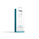 Кабель USB - microUSB, 1.2м, ttec 2DK7530 White