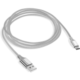 Кабель USB - USB Type-C, 1.2м, ttec 2DK18 Silver