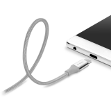 Кабель USB - USB Type-C, 1.2м, ttec 2DK18 Space Gray