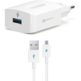 Сетевое зарядное устройство ttec SpeedCharger QC 3.0 Travel Charger 18W Micro USB Cable White (2SCQC01)