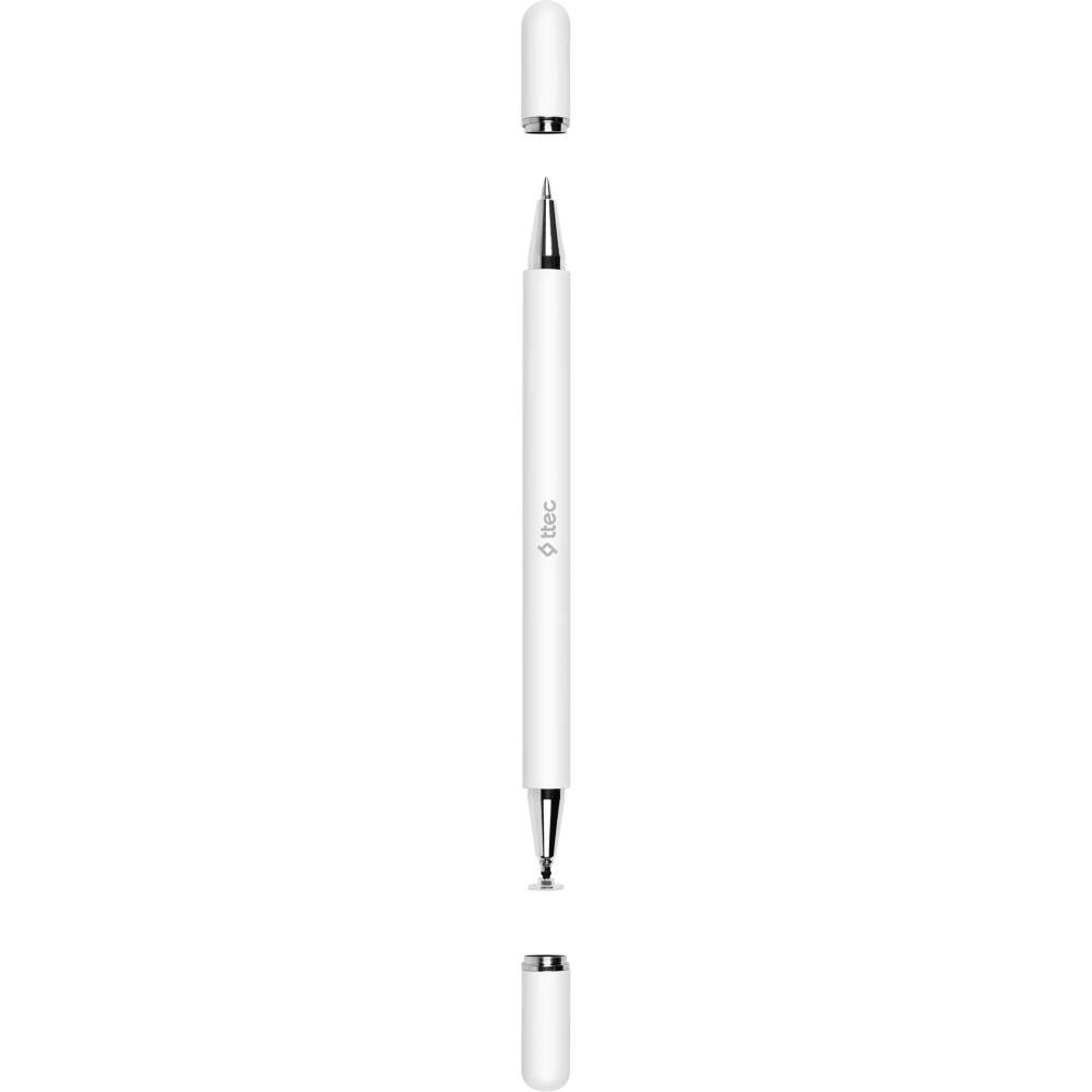 Стилус ttec TouchPen S 2in1 White - 2TP104