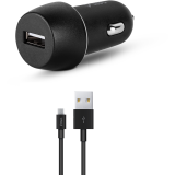 Автомобильное зарядное устройство ttec SmartCharger 2.1A + Micro USB Cable Black (2CKS20M)