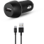 Автомобильное зарядное устройство ttec SmartCharger 2.1A + USB-C Cable Black - 2CKS20