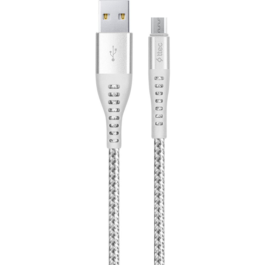 Кабель USB - microUSB, 1.5м, ttec 2DKX03 Space Grey