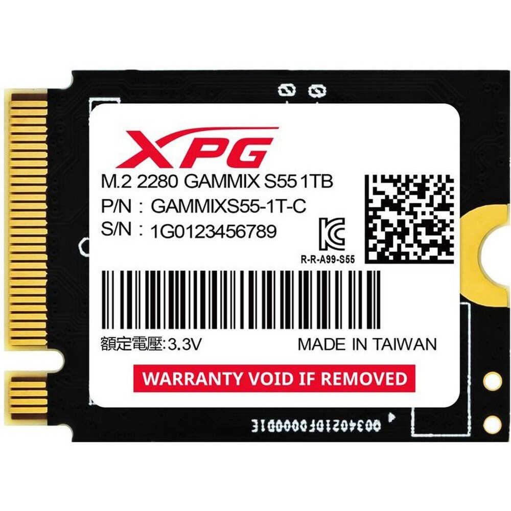 Накопитель SSD 1Tb ADATA XPG Gammix S55 (SGAMMIXS55-1T-C)