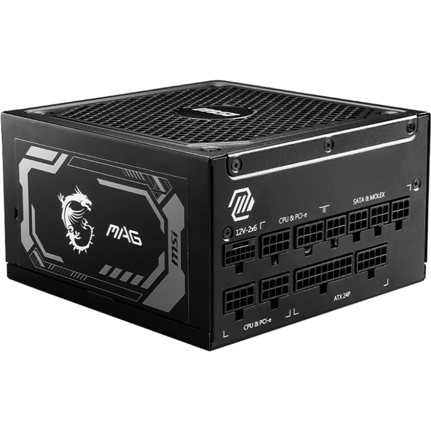 Блок питания 1000W MSI MAG A1000GL PCIE5 - 306-7ZP9B11-CE0