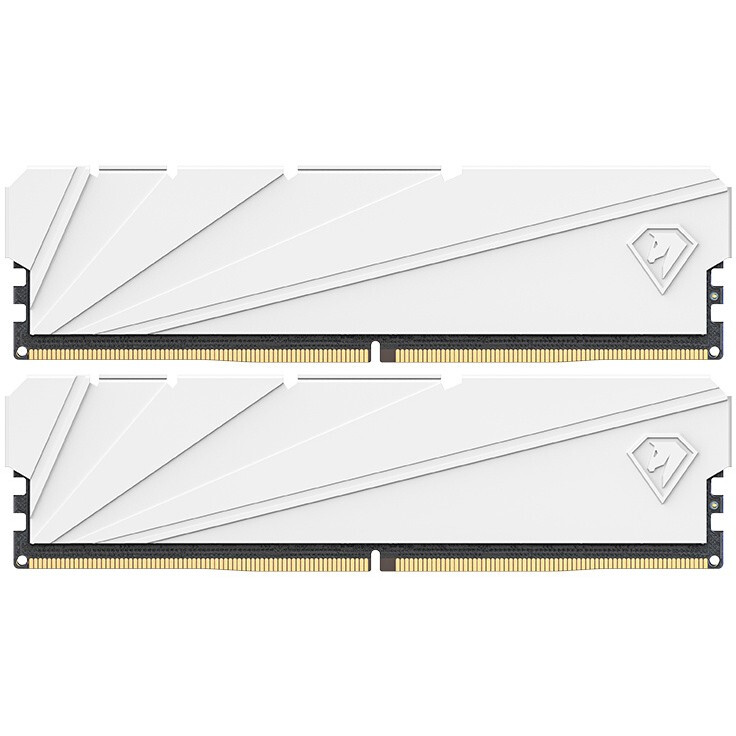 Оперативная память 16Gb DDR4 3600MHz Netac Shadow S White (NTSSD4P36DP-16W) (2x8Gb KIT)