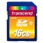 Карта памяти 16Gb SD Transcend  (TS16GSDHC10)