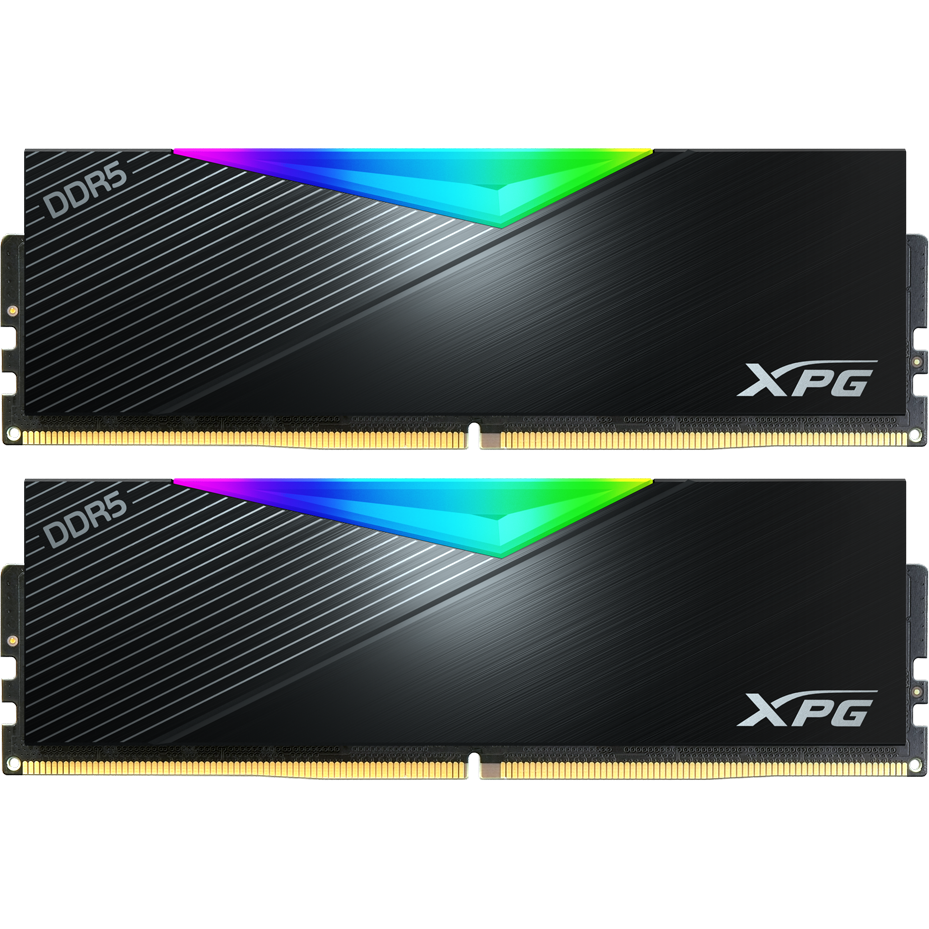 Оперативная память 32Gb DDR5 8000MHz ADATA XPG Lancer RGB (AX5U8000C3816G-DCLARBK) (2x16Gb KIT)