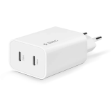 Сетевое зарядное устройство ttec SmartCharger Duo Pro GaN 50W PD White (2SCG01)