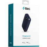 Внешний аккумулятор ttec ChargeUp LCD 20.000 Navy (2BB211)