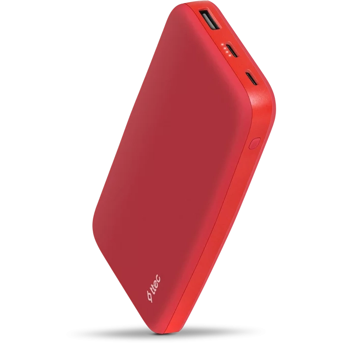 Внешний аккумулятор ttec ChargeUp 10.000 Red - 2BB204