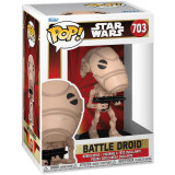 Фигурка Funko POP! Bobble Star Wars Battle Droid (76016)