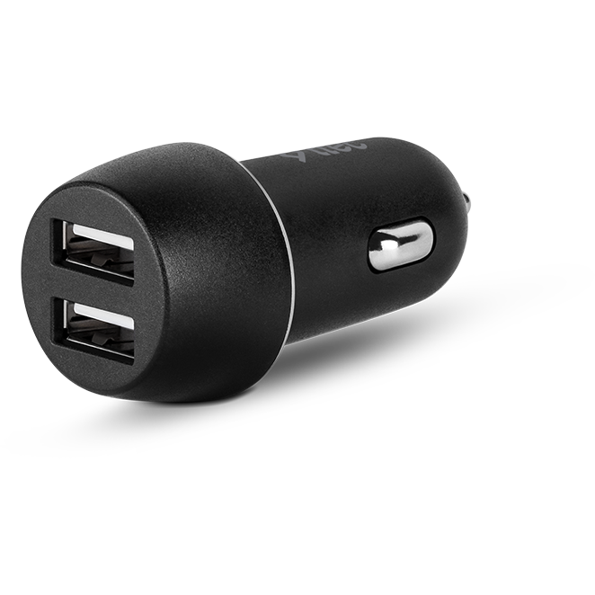 Автомобильное зарядное устройство ttec SmartCharger Duo 3.1A Dual USB Black - 2CKS21