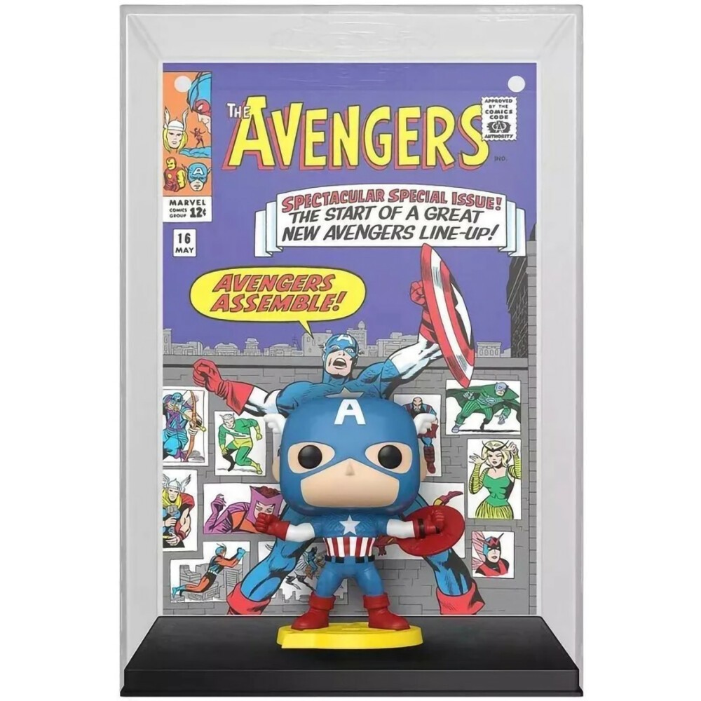 Фигурка Funko POP! Comic Covers Marvel Avengers Captain America - 74134