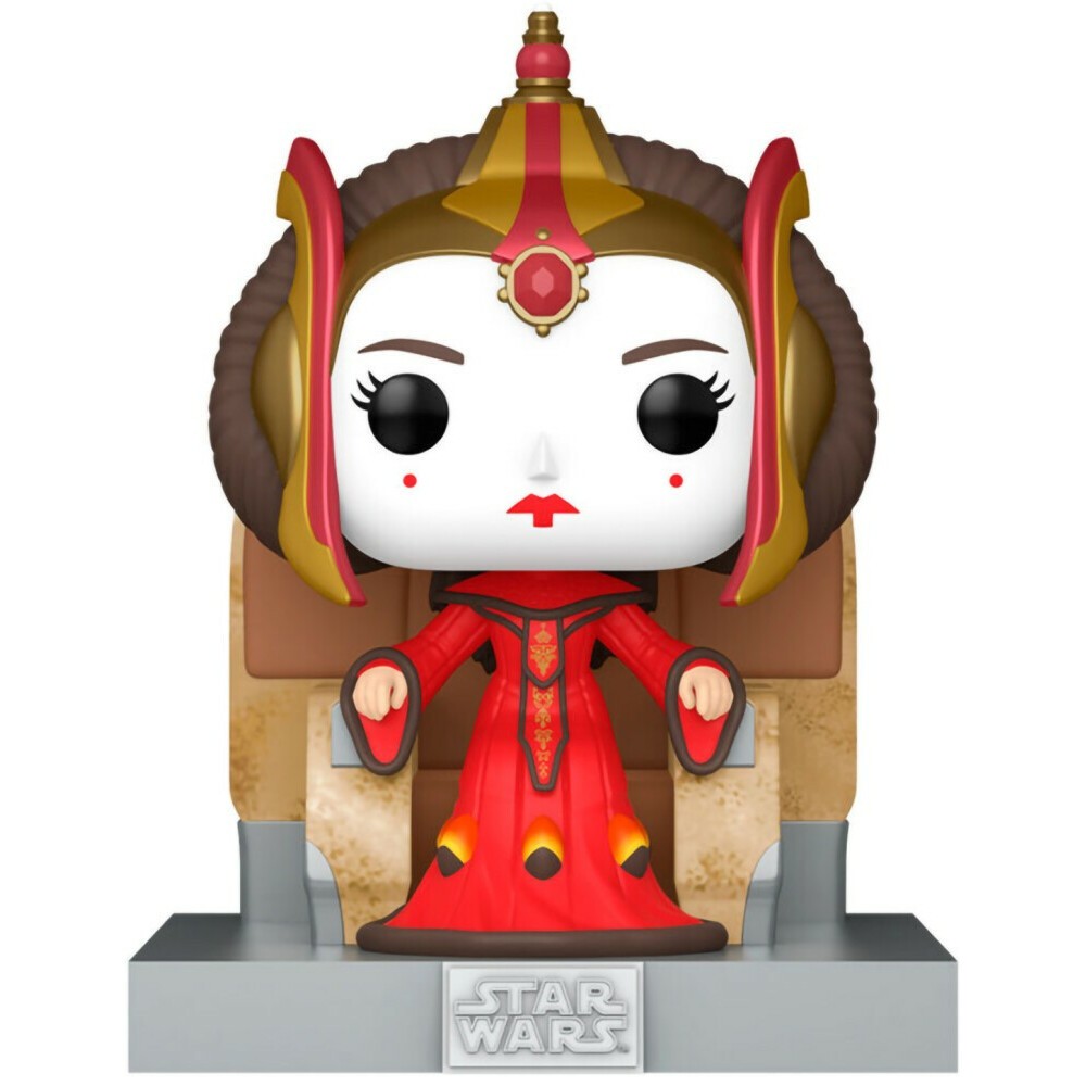 Фигурка Funko POP! Deluxe Bobble Star Wars Queen Amidala on Throne - 76012