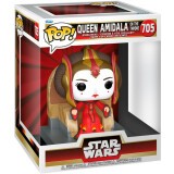 Фигурка Funko POP! Deluxe Bobble Star Wars Queen Amidala on Throne (76012)