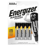 Батарейка Energizer Alkaline Power (AAA, 4 шт.) (00-00000403)