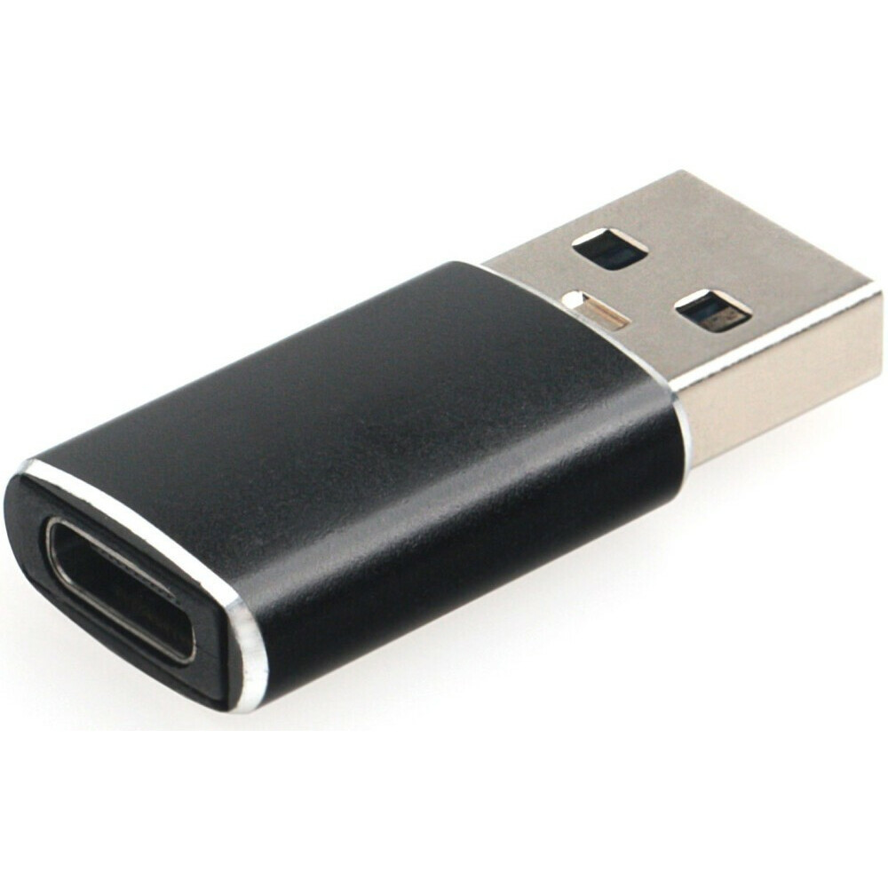 Переходник USB A (M) - USB Type-C (F), Cablexpert A-USB3.1-AMCF