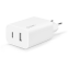 Сетевое зарядное устройство ttec SmartCharger QC/PD White - 2SCS25