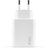 Сетевое зарядное устройство ttec SmartCharger QC/PD White (2SCS25)