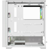 Корпус Powercase ByteFlow White (CBFW-A4)