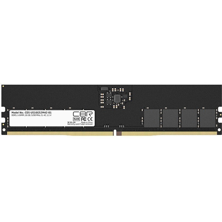 Оперативная память 16Gb DDR5 5200MHz CBR (CD5-US16G52M42-011)