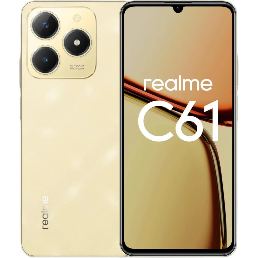 Смартфон Realme C61 8/256Gb Sparkle Gold