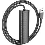 Док-станция HOCO HB42 USB-A 2.0 Easy Safety 1.2m Black