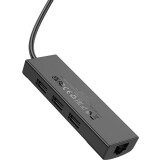 Док-станция HOCO HB42 USB-A 2.0 Easy Safety 1.2m Black